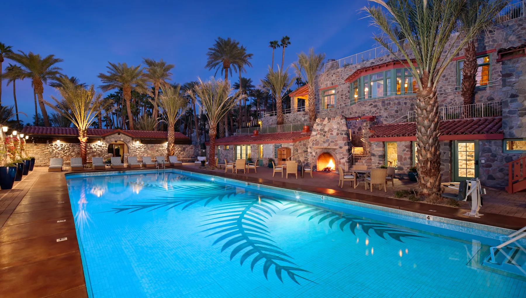 The Inn at Death Valley's classic spring-fed pool